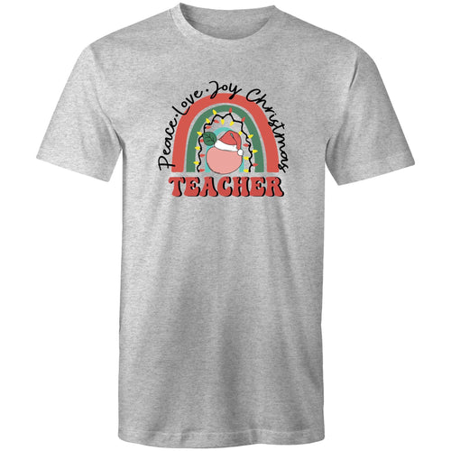 Teacher - Peace Love Joy Christmas