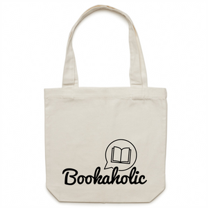 Bookaholic - Canvas Tote Bag