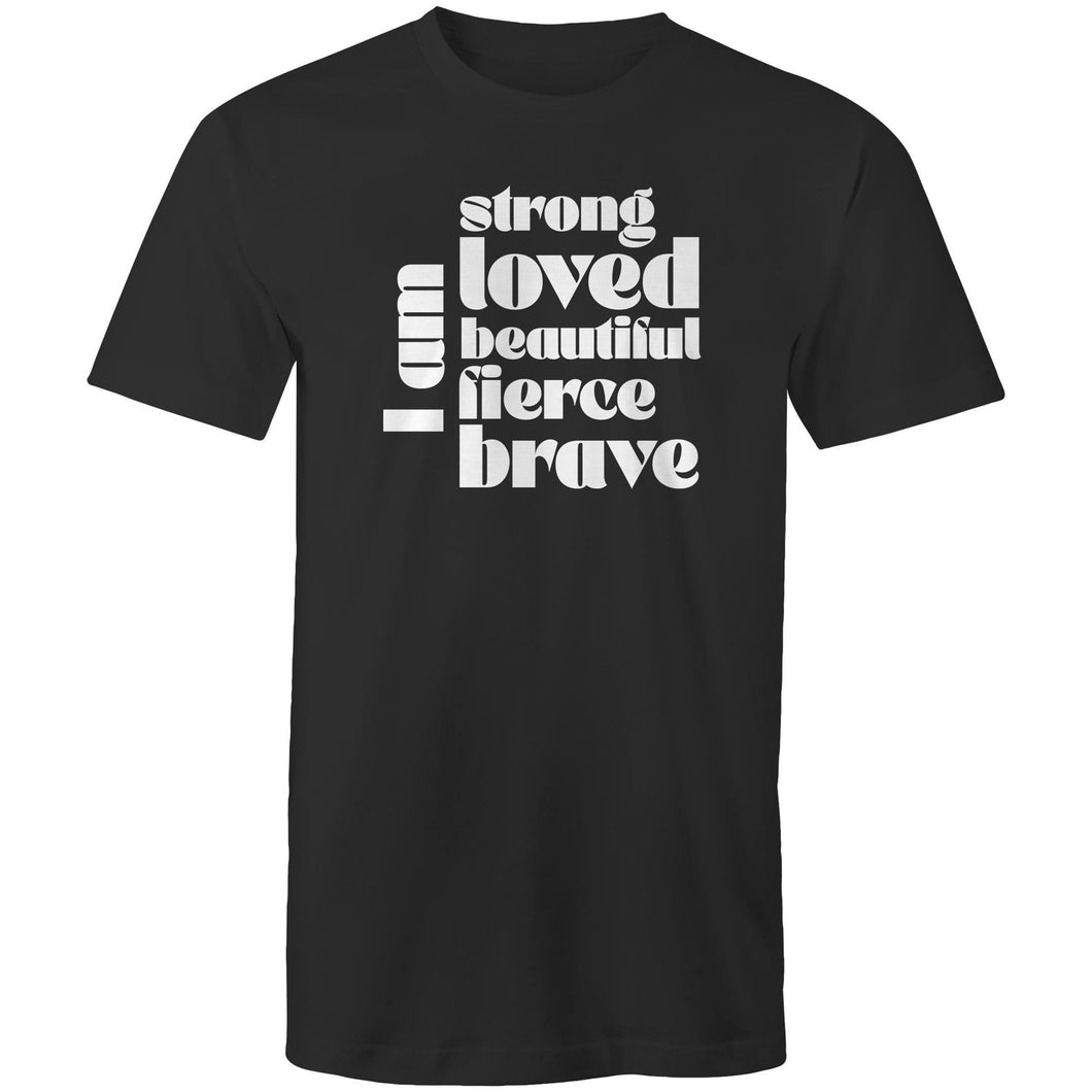 I am strong loved beautiful fierce brave