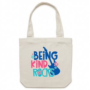 Being kind rocks - Canvas Tote Bag