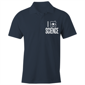 I heart science - S/S Polo Shirt