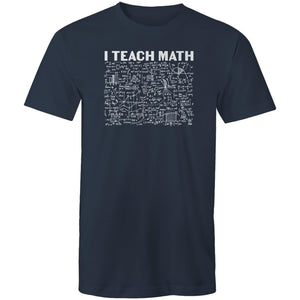 I teach math