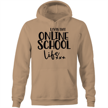 Load image into Gallery viewer, Livin that online school life - Pocket Hoodie