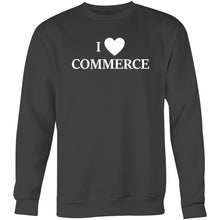 Load image into Gallery viewer, I love commerce - Crew Sweatshirt