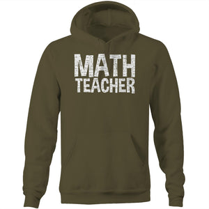 Math teacher - Pocket Hoodie Sweatshirt