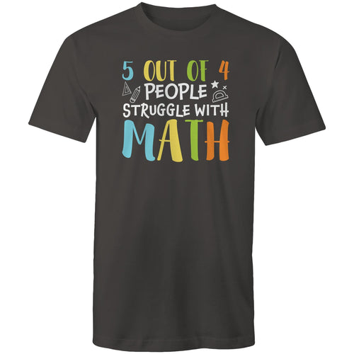 5 out of 4 people struggle with math