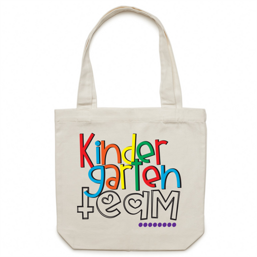 Kindergarten team - Canvas Tote Bag