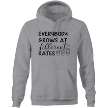 Load image into Gallery viewer, Everybody grows at different rates - Pocket Hoodie Sweatshirt