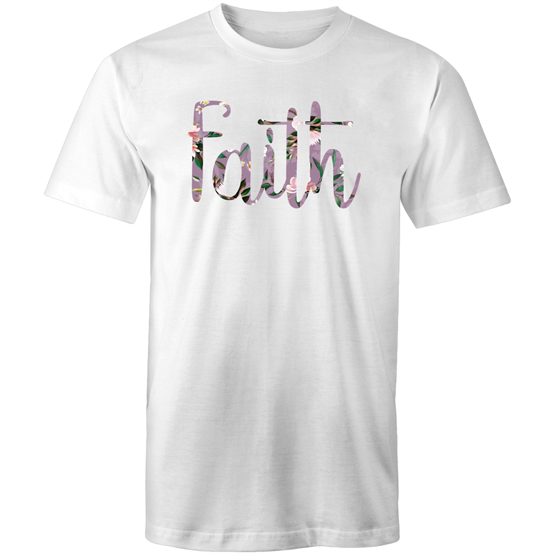 Faith (purple floral)