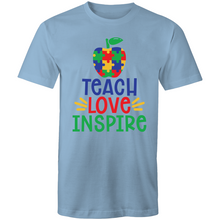 Load image into Gallery viewer, Teach love inspire - puzzle pieces