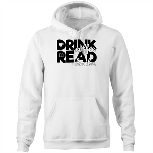 Drink coffee, read books - Pocket Hoodie Sweatshirt