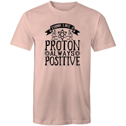 Think like a proton always positive