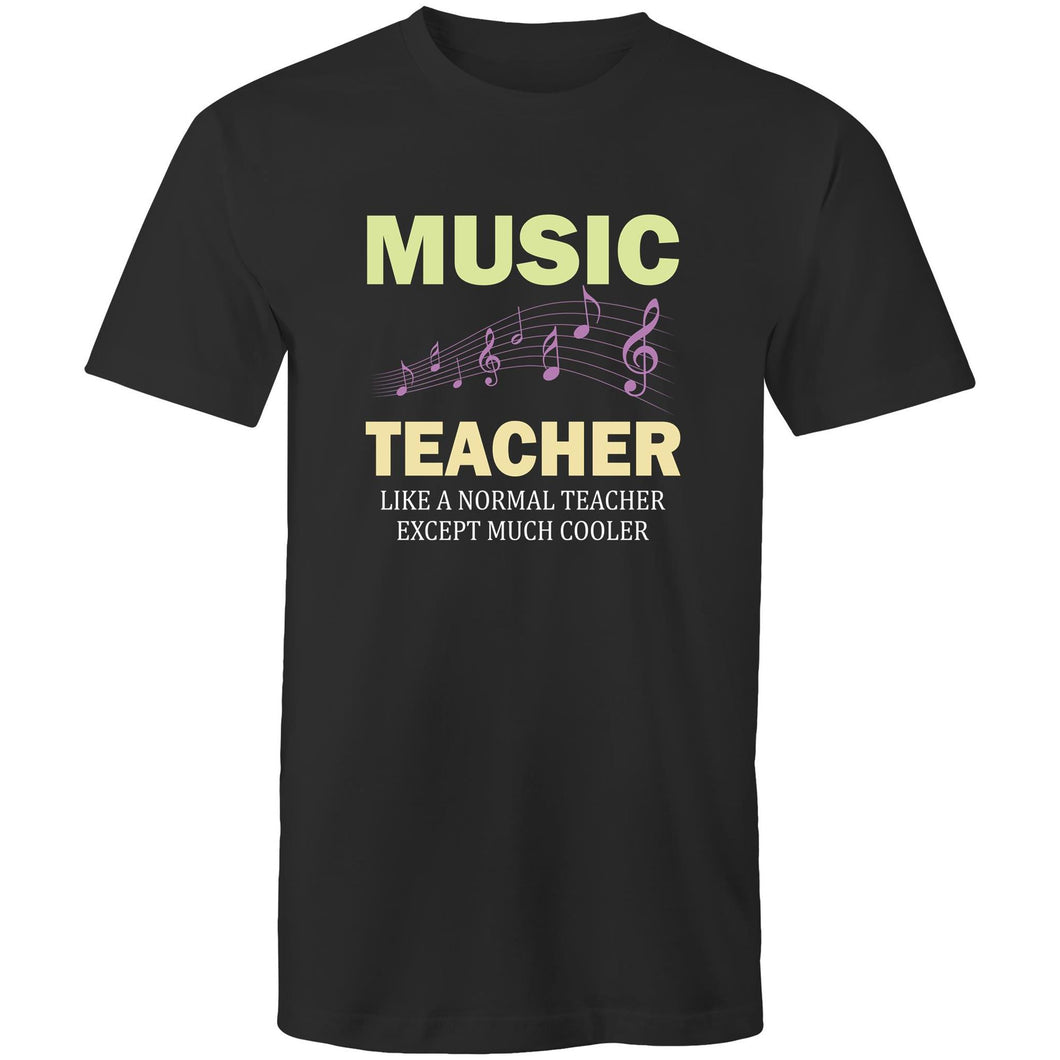 Music teacher, like a regular teacher but much cooler
