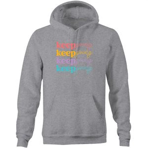 Keep going - Pocket Hoodie Sweatshirt