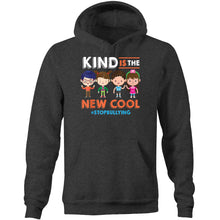 Load image into Gallery viewer, Kind is the new cool #stopbullying - Pocket Hoodie Sweatshirt