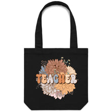 Load image into Gallery viewer, Teacher - Canvas Tote Bag