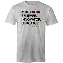 Load image into Gallery viewer, Motivator Believer Innovator Educator #teacher