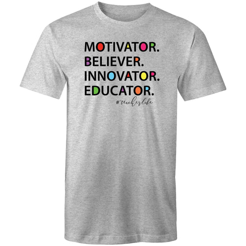 Motivator Believer Innovator Educator #teacher