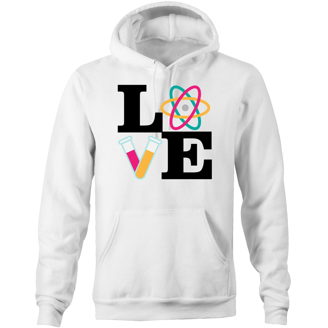 Love Science - Pocket Hoodie Sweatshirt