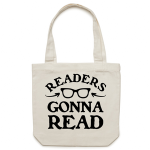 Readers gonna read - Canvas Tote Bag