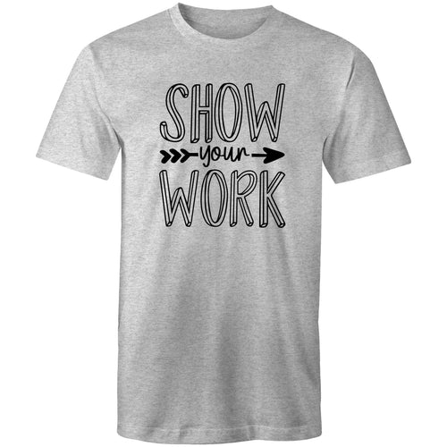 Show your work