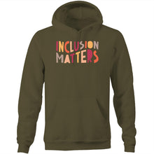 Load image into Gallery viewer, Inclusion matters - Pocket Hoodie Sweatshirt