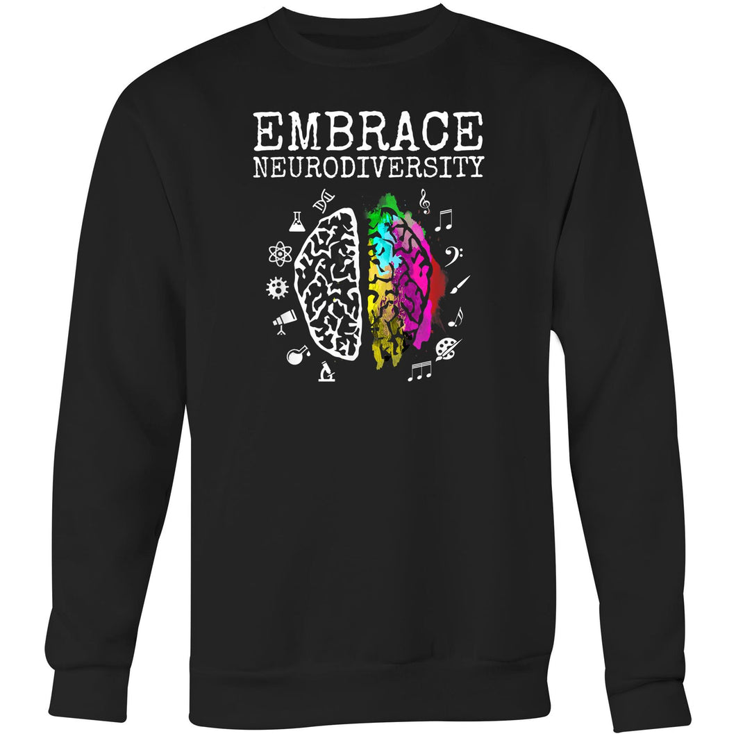 Embrace neurodiversity - Crew Sweatshirt