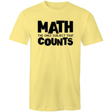 Load image into Gallery viewer, Math the only subject that counts