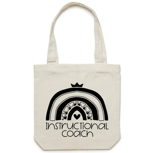 Instructional coach - Canvas Tote Bag
