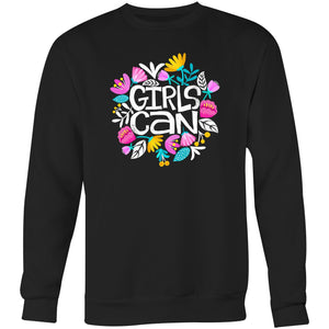 Girls can - Crew Sweatshirt