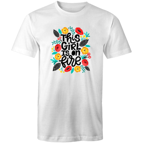 This girl is on fire