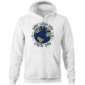 Make every day earth day - Pocket Hoodie Sweatshirt
