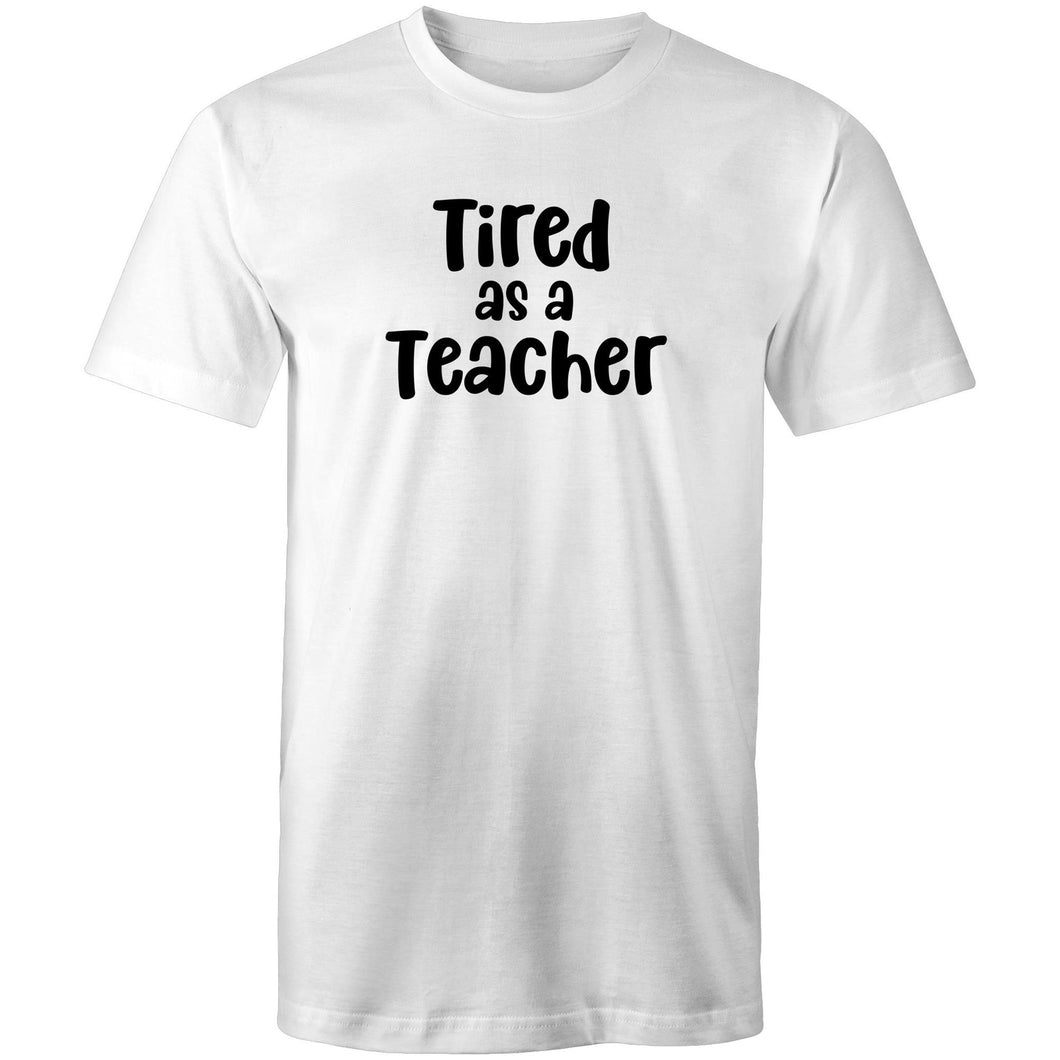 Tired as a teacher