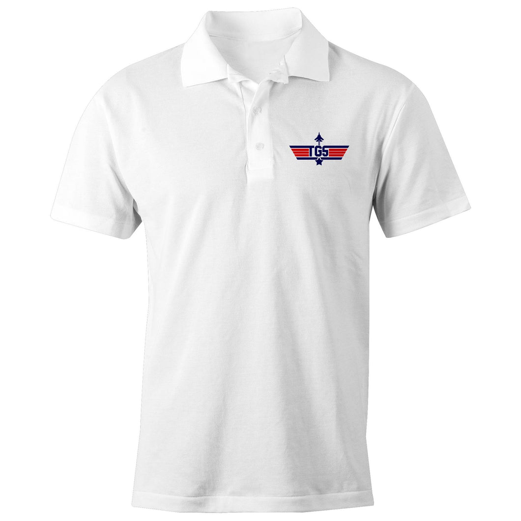 TGS - S/S Polo Shirt (print on front)