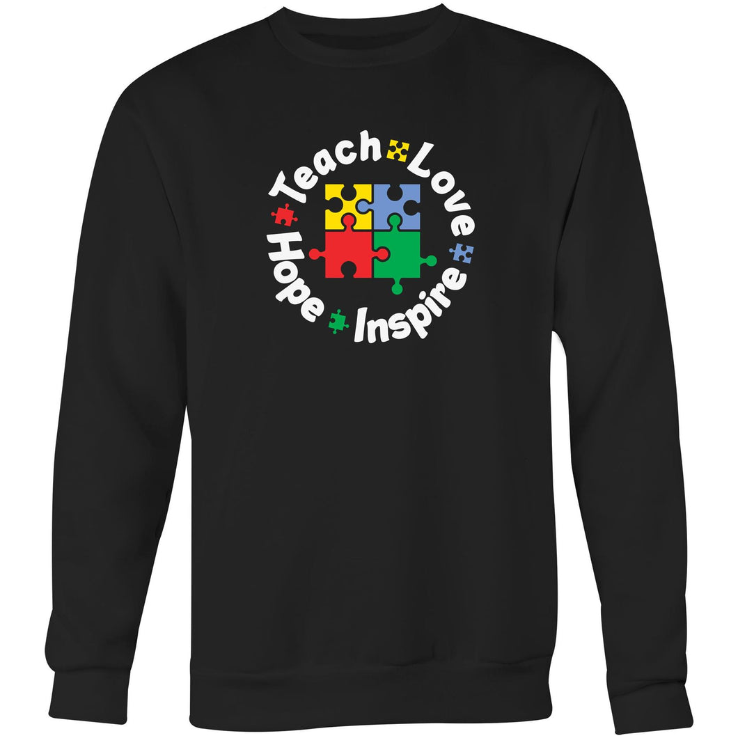 Teach, Love, Inspire, Hope - Crew Sweatshirt