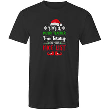 Load image into Gallery viewer, I&#39;m a music teacher I&#39;m totally on the nice list