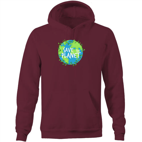 Save the planet - Pocket Hoodie Sweatshirt