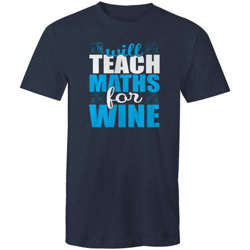 Will teach maths for wine
