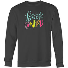 Load image into Gallery viewer, Book nerd - Crew Sweatshirt