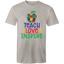 Load image into Gallery viewer, Teach love inspire - puzzle pieces