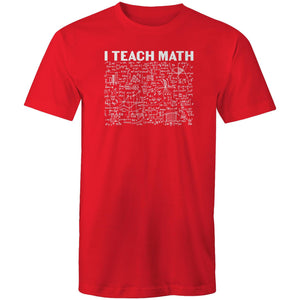 I teach math