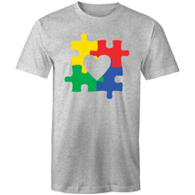 Load image into Gallery viewer, Autism puzzle heart