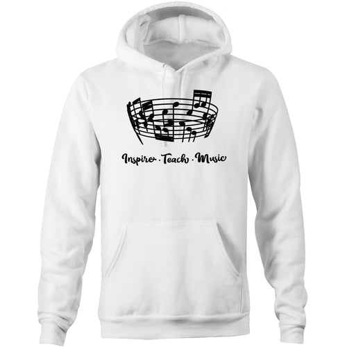 Inspire. Teach. Music. - Pocket Hoodie Sweatshirt