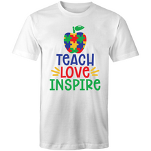 Load image into Gallery viewer, Teach love inspire - puzzle pieces