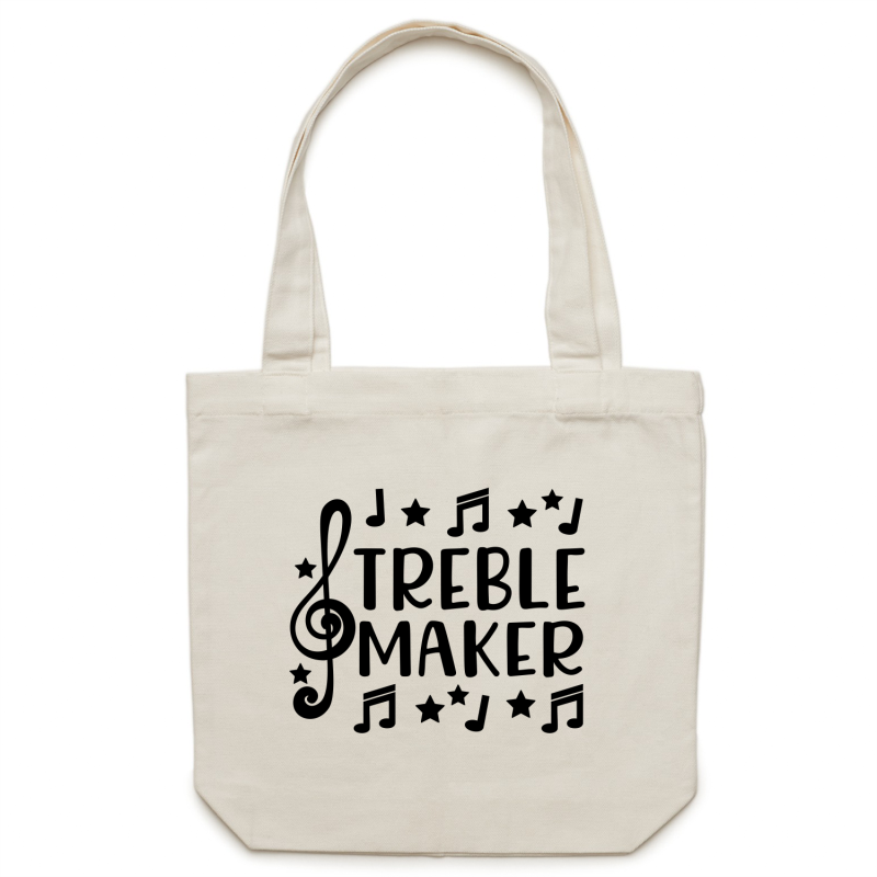 Treble Maker - Canvas Tote Bag