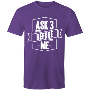 Ask 3 before me