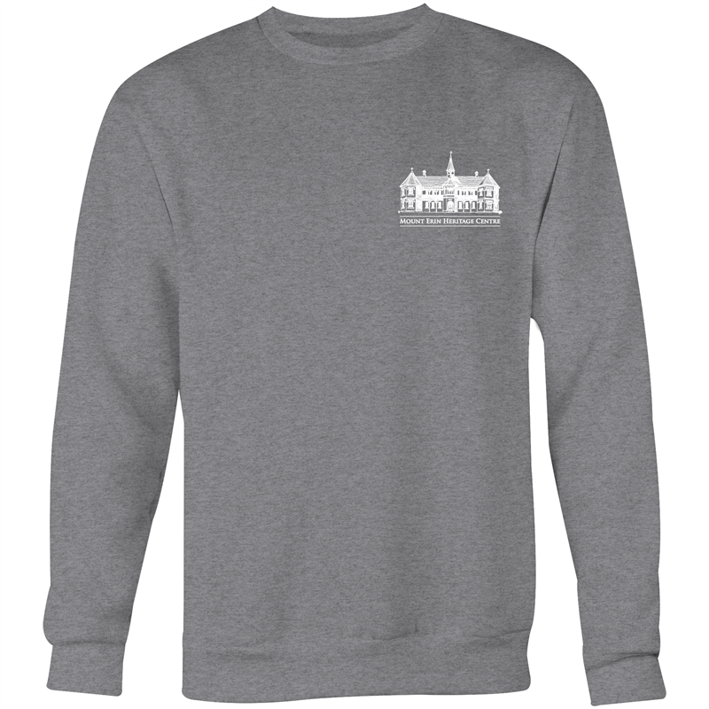 Mt Erin - Crew Neck Jumper Sweatshirt (logo on front and back)