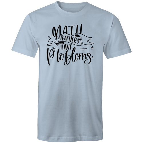 Math teachers have problems
