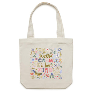 Keep calm and be kind - Canvas Tote Bag
