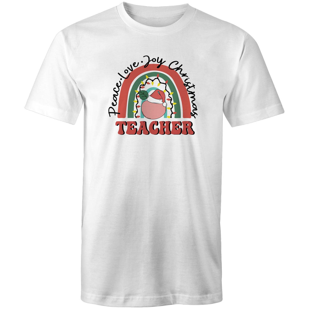Teacher - Peace Love Joy Christmas